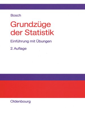 cover image of Grundzüge der Statistik